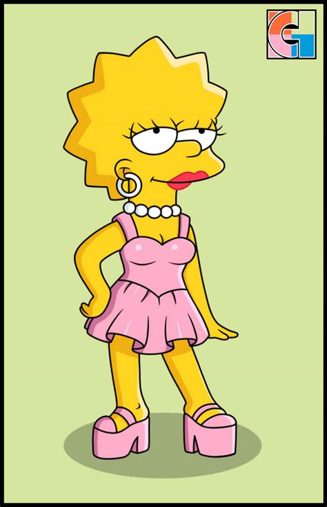 lisa simpson dress color.